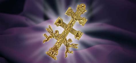Holy cross of caravaca amulet